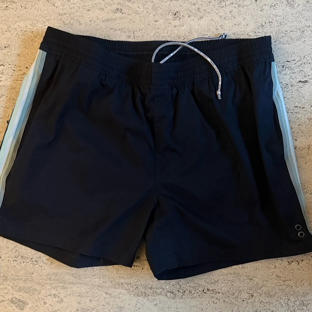Ron Dorff Black Swim Trunks with Accents on each side - Picture 5 of 5